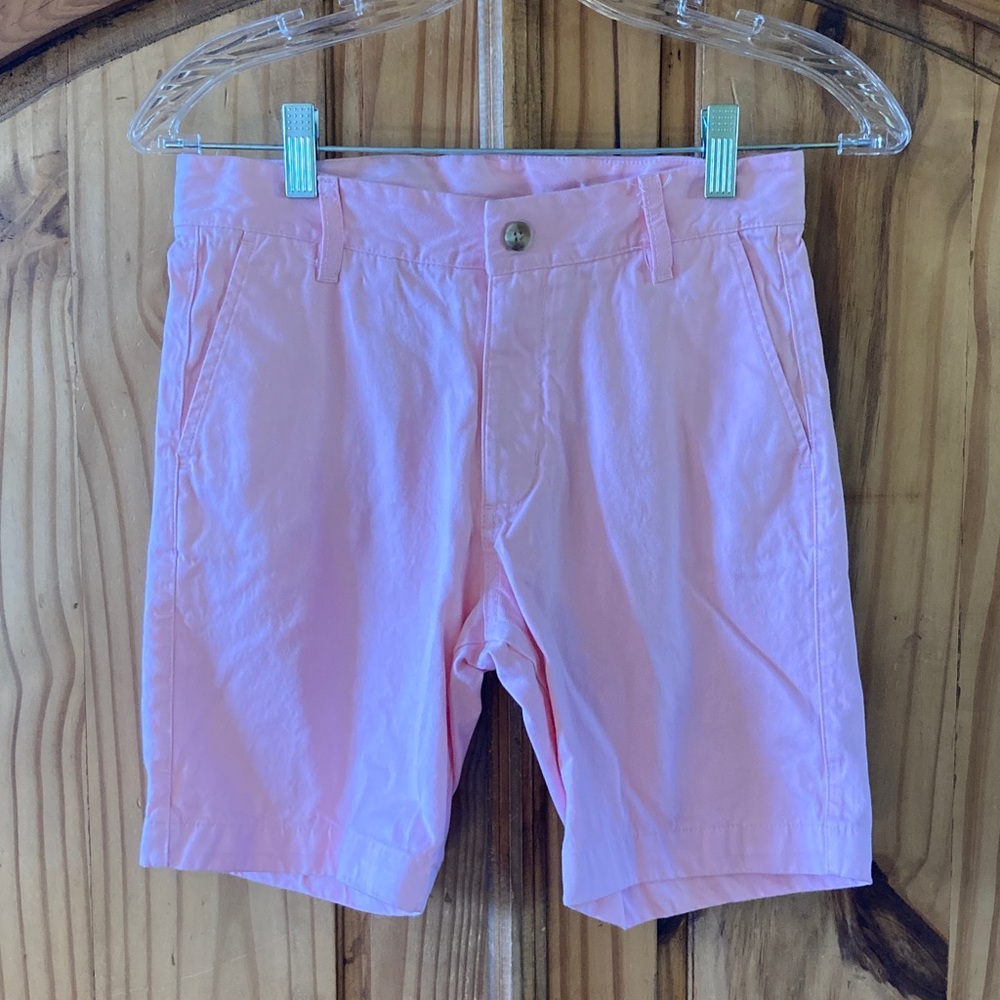 Boys The Beaufort Bonnet Company pink chino shorts size 12